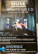 2 No Rare MUSE Huge Bus Stop original PROMO Posters - UNINTENDED and HYPE MUSIC