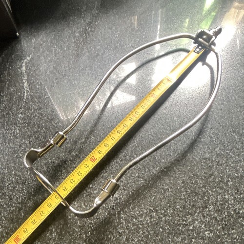 Silver metal lamp - metal,