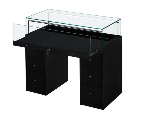 Glass display counter - display, counter-