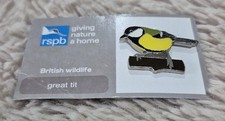 RSPB Bird Pin Badge - Great