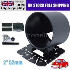 2'' 52mm Universal Single Gauge Pod Mount Holder Car Truck Dashboard Turbo Boost