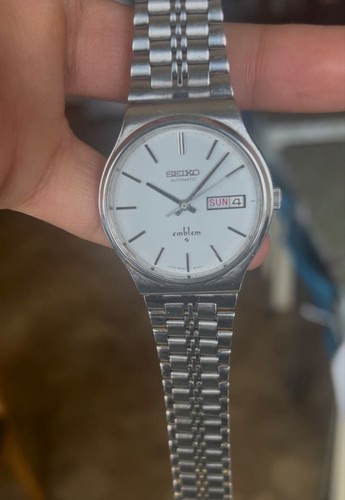Seiko emblem automatic watch - seiko,