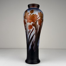 Large Galle Style Cameo Glass
