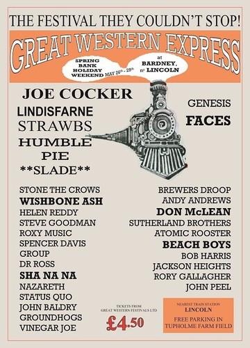 Great western festival - festival, 1972