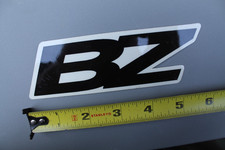 BZ Pro Morey Bodyboards Soft Surfboards Clear Black BZ Vintage Surfing STICKER