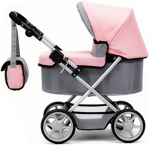 Baby doll stroller - baby, pink