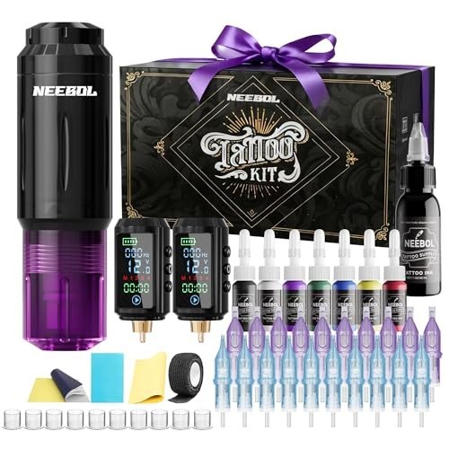 Tattoo gun kit - kit, wirless