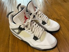 NIKE AIR JORDAN RETRO 4 IV White Cement 308497-103 (2012) 