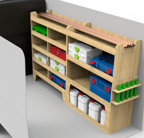Renault trafic van shelving - renault,