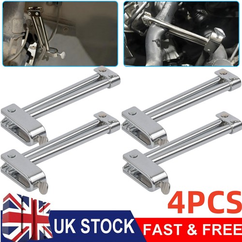 Brake flexi pipe clamp - 4x,