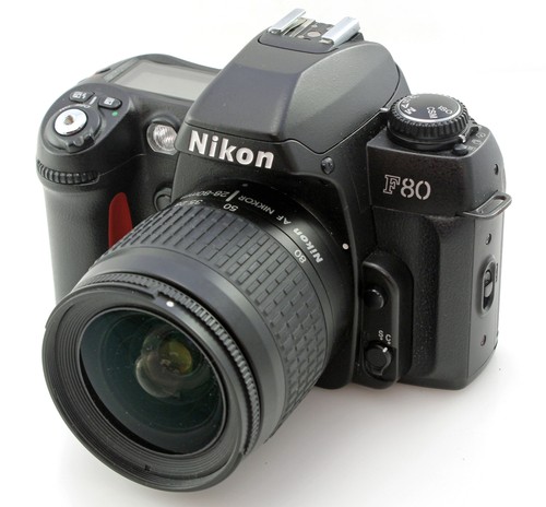 Nikon f80 35mm film camera - nikon,