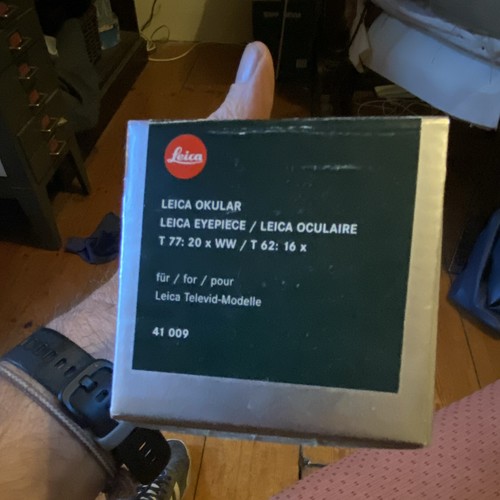 Leica televid eyepiece - t77, 20x