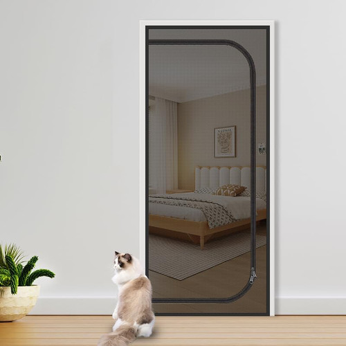 Cat screen door - screen, door,