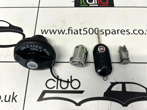 Fiat 500 key barrel set - 500,