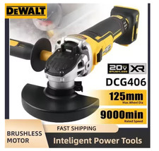 DEWALT DCG406 125mm Flat Head
