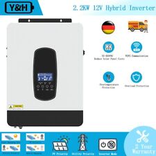 2200W 12V Solar Hybrid Inverter Pure Sine Wave MPPT 40A Max PV 2000W,DC55-450V