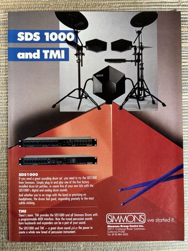Simmons sds 1000 - and, tmi
