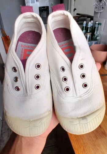Bensimon kids white - shoes, size