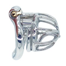 Stainless Steel Male Chastity