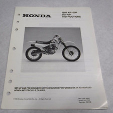 OEM 1997 97 HONDA XR100R XR100