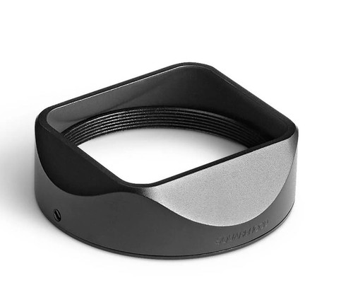 Squarehood lens hood black - lens, hood.