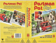 POSTMAN PAT TOY SOLDIERS VHS VIDEO PAL~ A RARE FIND