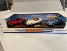 Dinky Toys 1/43 - Triumph TR4A Box Set - Jaguar E Type - Austin Healey 1956