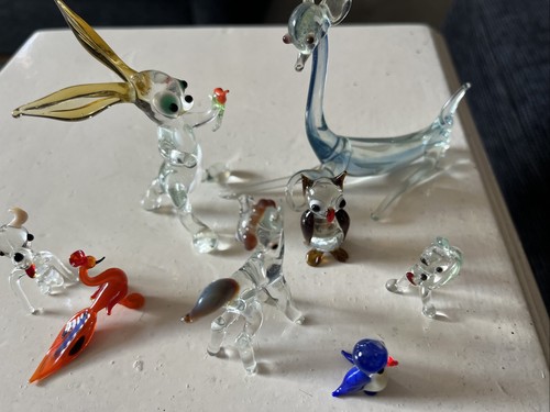 Job lot glass animal - job,
