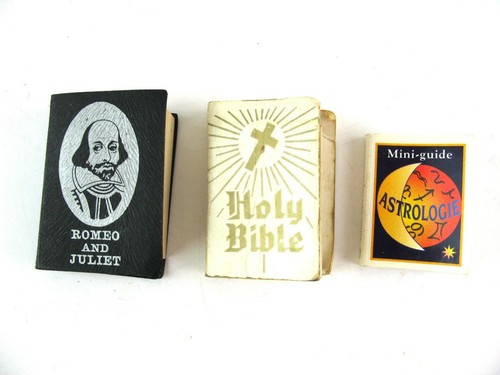 Miniature books holy bible - 3,