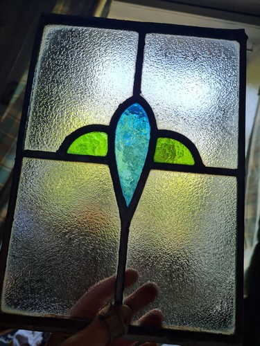 Old antique piece leaded - antique,