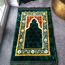 Cushioned Non Slip 80 x 120cm Prayer Mats Extra Thick Padded Muslim Janamaz