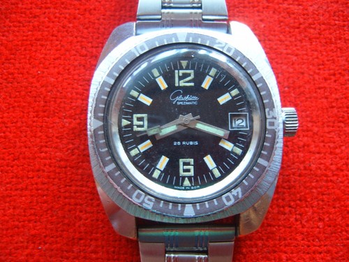 Vintage german wristwatch gub - wristwatch,