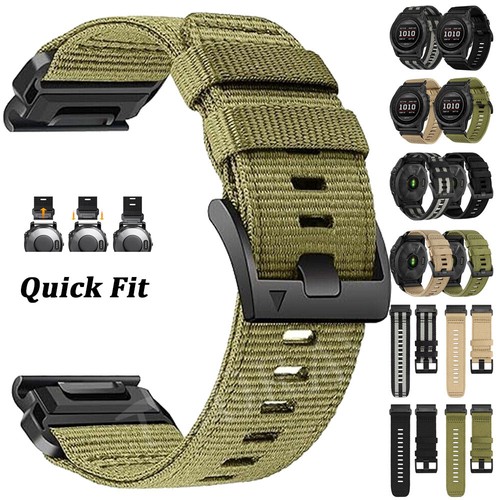 Quickfit nylon strap watch - quickfit,