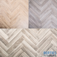 Herringbone Style Vinyl Roll