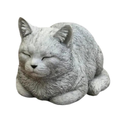 New outdoor cat statue - outdoor,