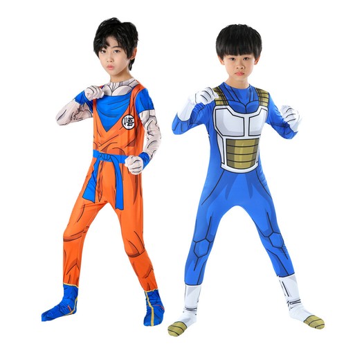 Kids adult suit son goku - suit, majin