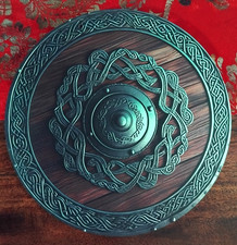 KNOTWORK VIKING SHIELD NORSE