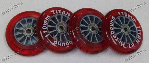 110mm scooter wheels - 110mm,