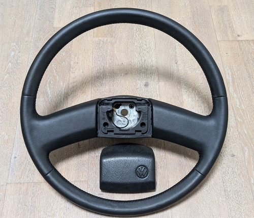New leather steering wheel - new, vw