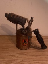 Antique paraffin blow torch.