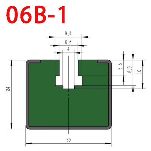 Polyethylene chain guide - chain,