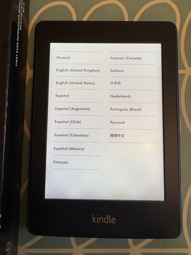 Amazon kindle paperwhite - amazon, 1st