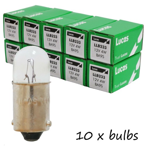Lucas 12v clear bayonet - 12v,