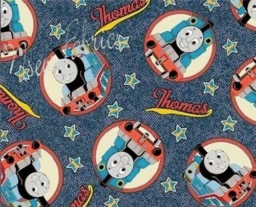 Red star denim blue thomas - red,