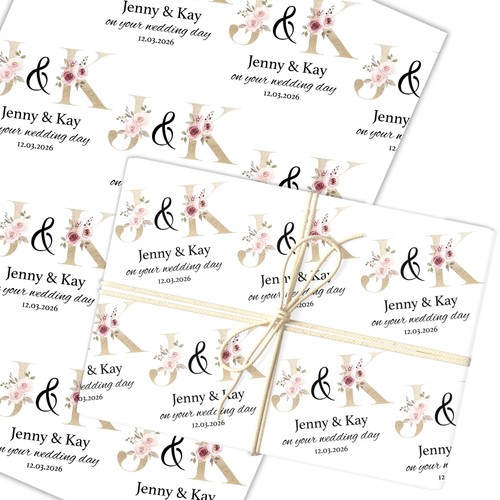 Personalised wrapping paper - wrapping,