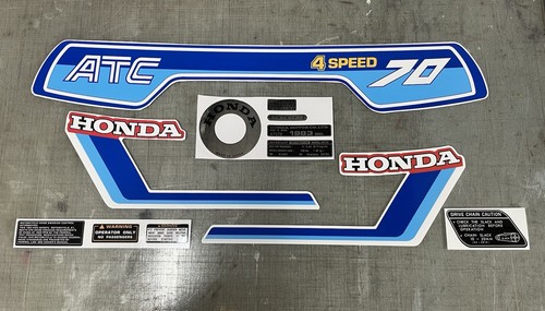 Honda atc70 1983 decals - honda,
