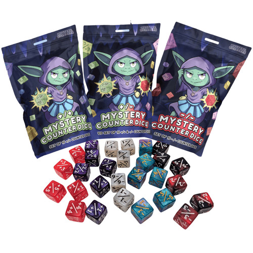 Counter dice mystery bags - bags,