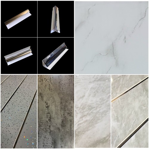 Marble sparkle chrome - &, wall