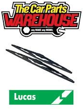 LUCAS BRAND Wiper Blades Any Mixed Pair to fit ALL "hook" type arm (Listing24)