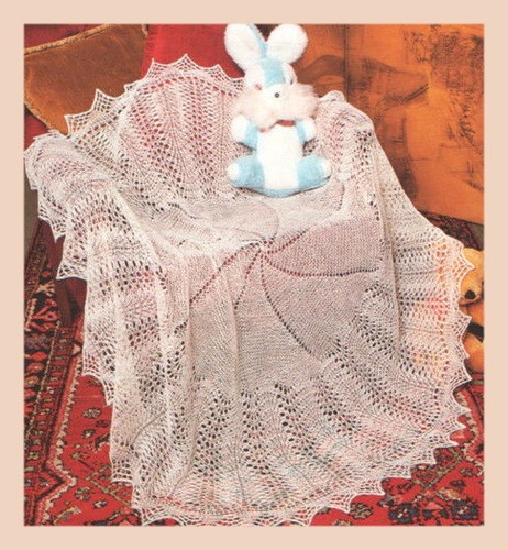 Beautiful baby heirloom shawl - beautiful,